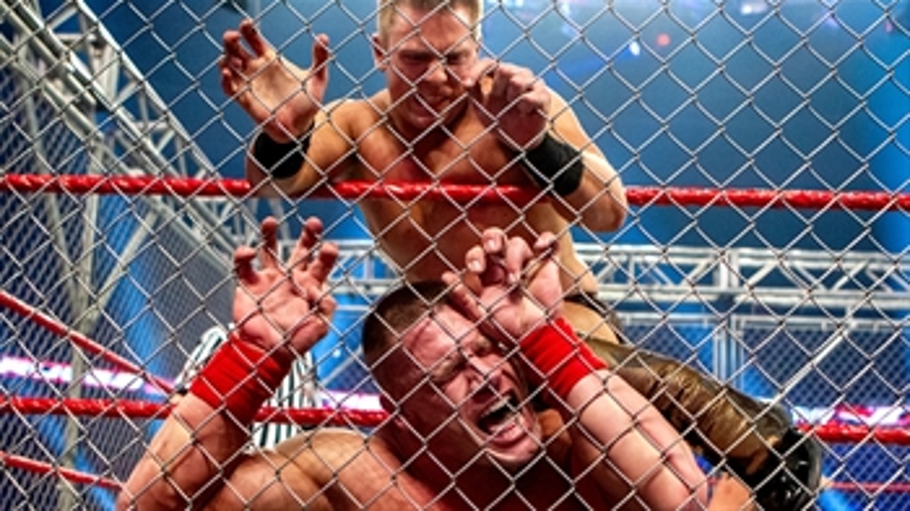 The Miz vs. John Cena vs. John Morrison - WWE Title Triple Threat Steel Cage Match: WWE Extreme Rules 2011 (Full Match)