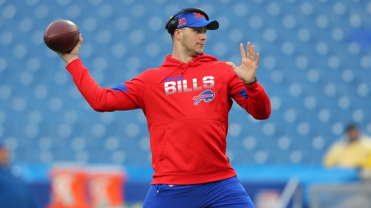 Nick Wright responds to Josh Allen's challenge of a throwing contest with Patrick Mahomes