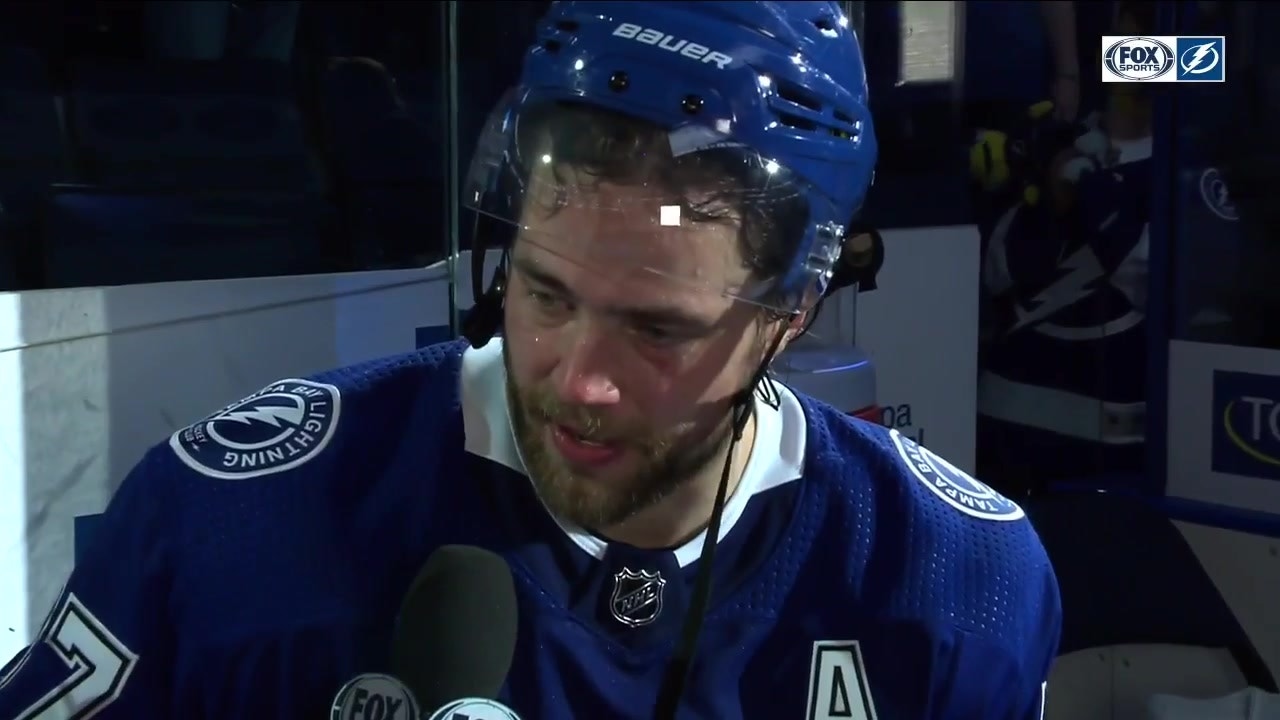 Victor Hedman: 'I think we got better as the game went on'