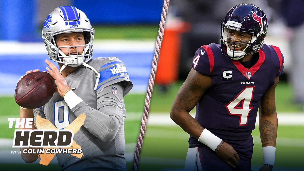 Tony Gonzalez: Stafford will 'thrive' with Rams, Deshaun Watson could lead 49ers to Super Bowl | THE HERD