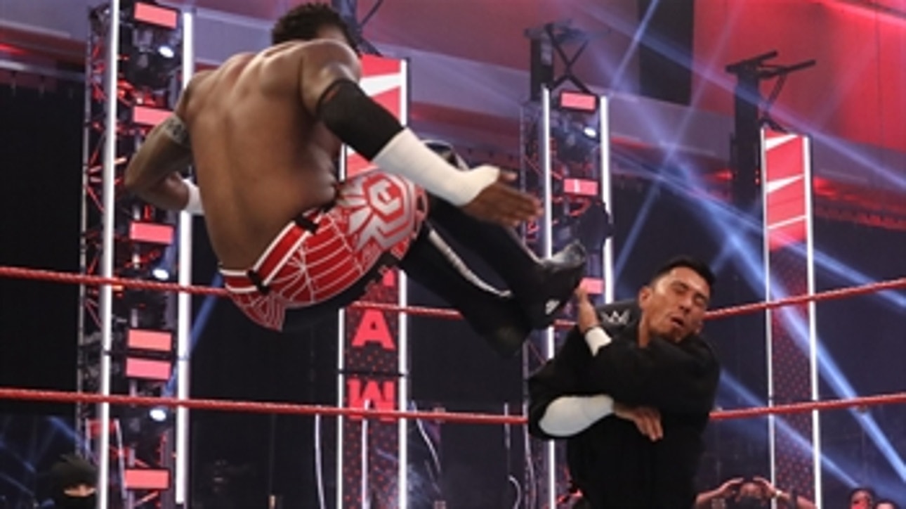 Cedric Alexander vs. Akira Tozawa - 24/7 Championship Match: Raw, Aug. 17, 2020