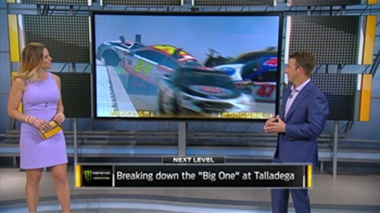 AJ Allmendinger Breaks Down 'The Big One' at Talladega ' NASCAR RACE HUB
