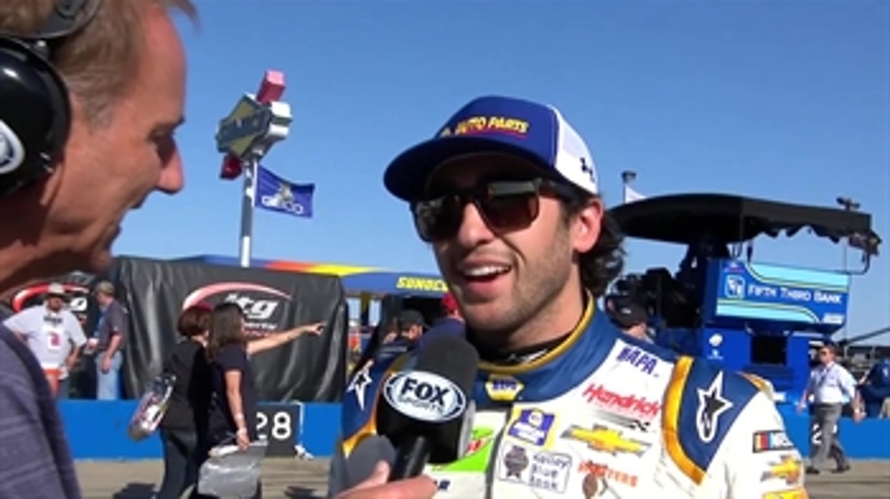 Chase Elliott surprised with ‘patient’ race leaders | 2018 TALLADEGA | FOX NASCAR