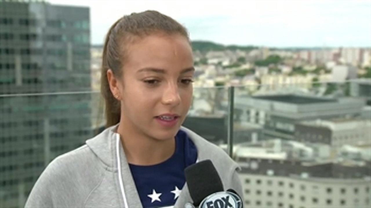 Mallory Pugh on which USWNT star took her under their wing