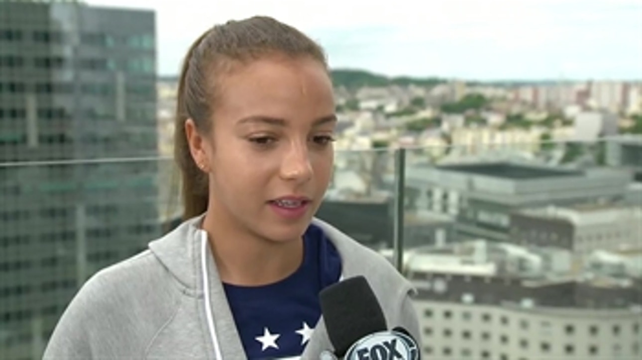 Mallory Pugh on which USWNT star took her under their wing