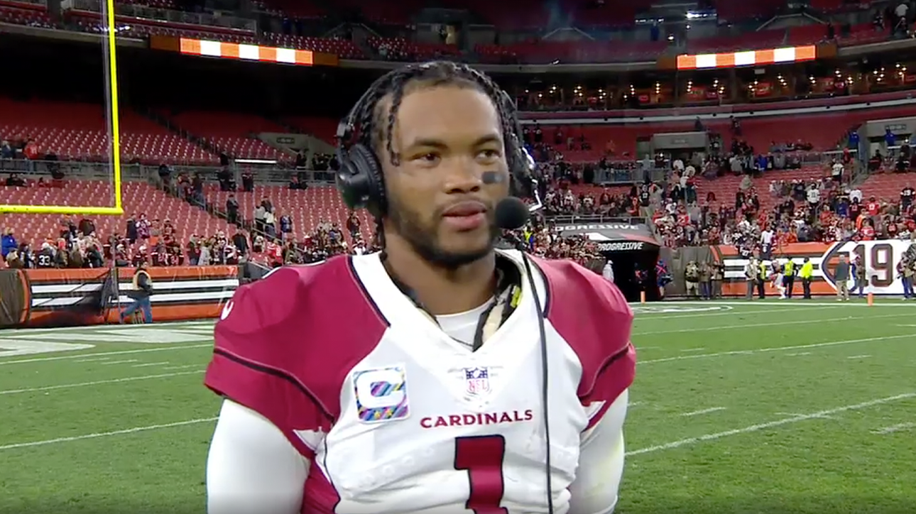 'The maturity of this team is unmatched' — Kyler Murray on Cardinals' blowout win over Browns