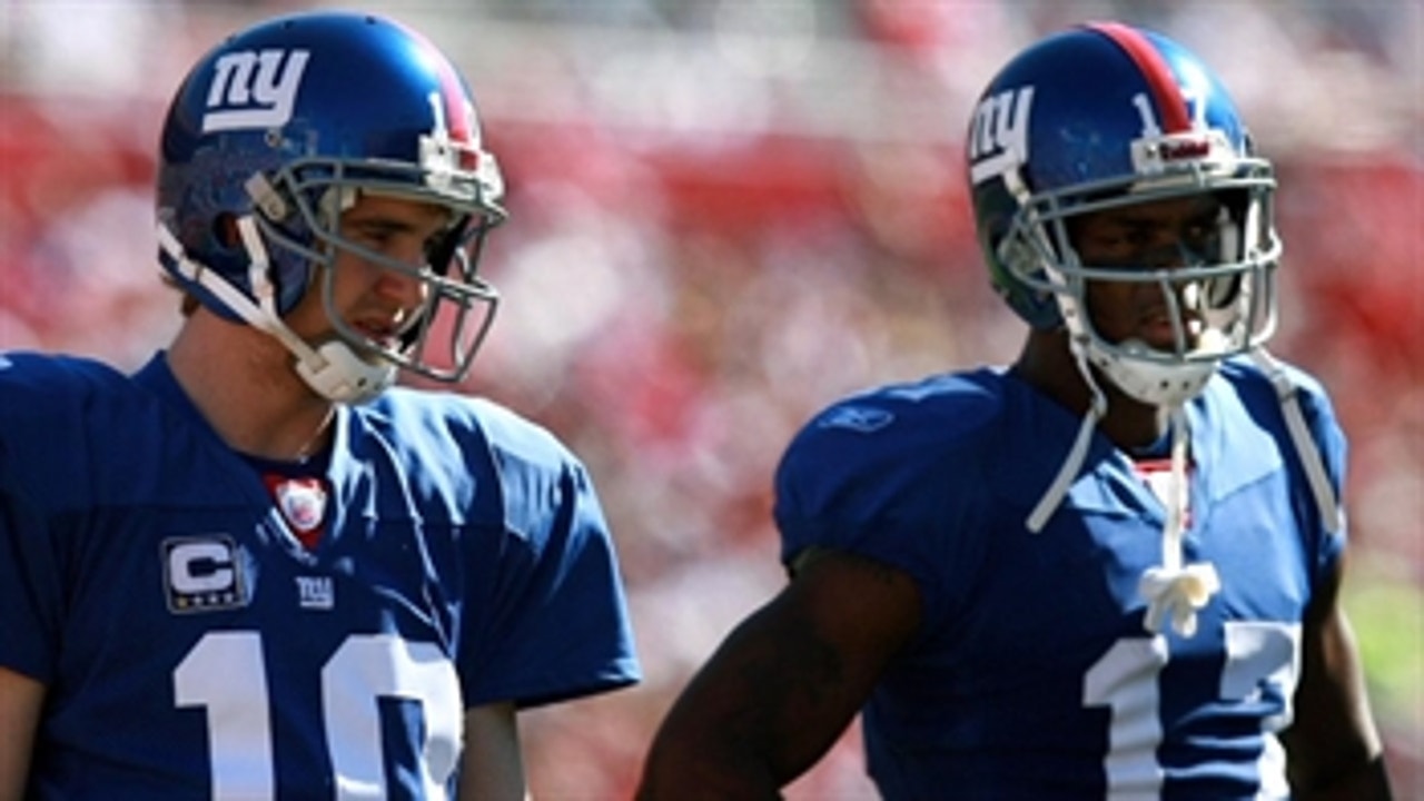 Plaxico Burress reacts to Eli Manning's benching: 'Don't throw my guy under the bus and say he's the issue'