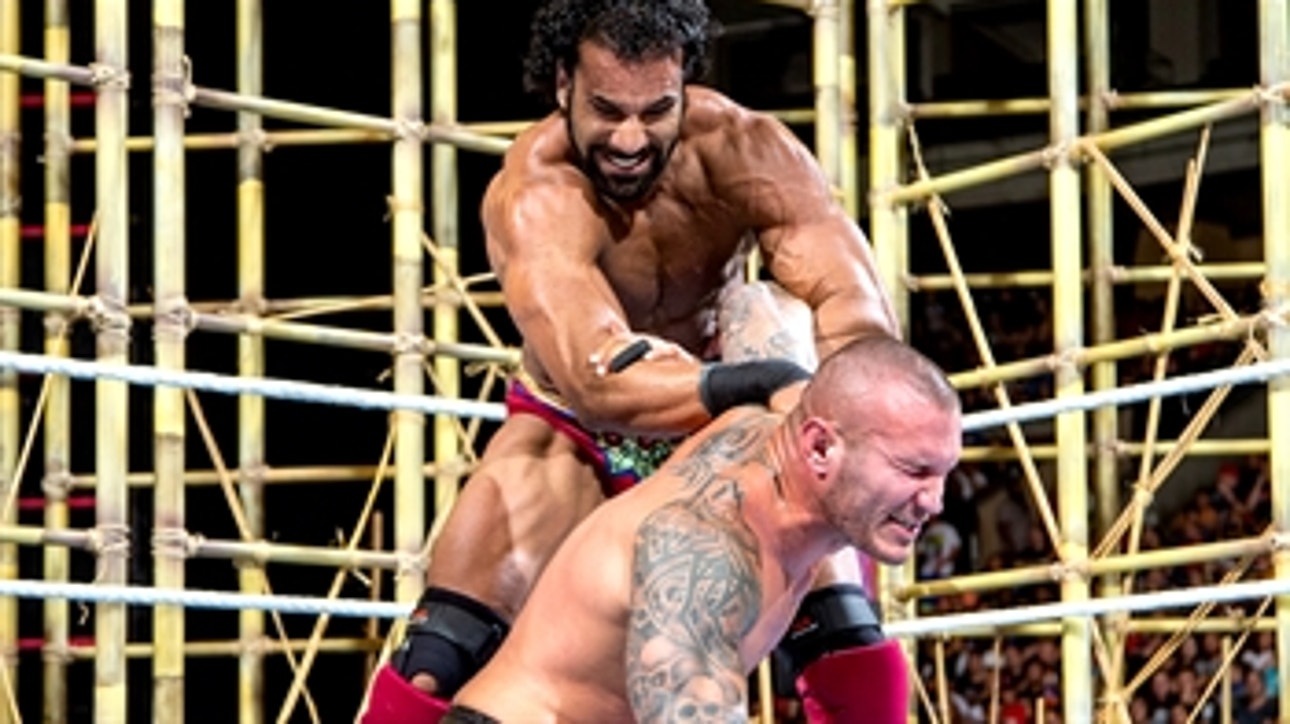 Jinder Mahal vs. Randy Orton - WWE Title Punjabi Prison Match: WWE Battleground 2017 (Full Match)