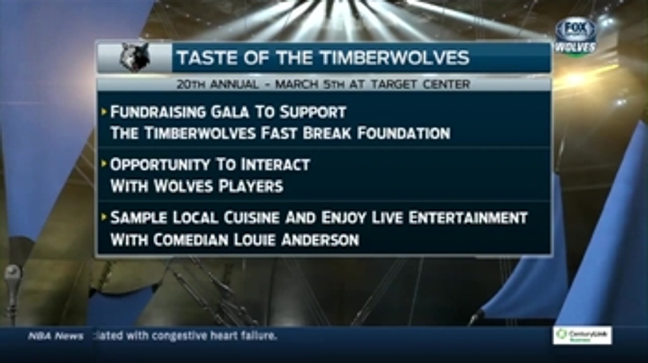 Wolves Live:  Taste of the Timberwolves