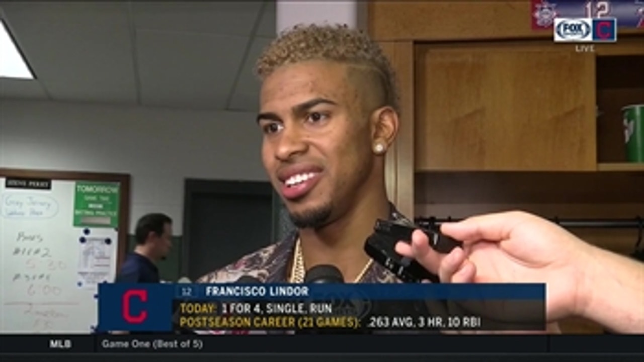 Francisco Lindor brings up Indians' series losses to Cubs, Yanks