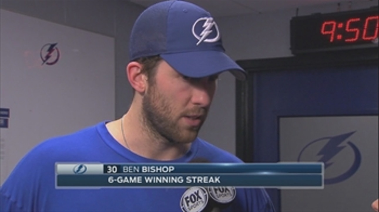 Ben Bishop on streak: 'We're finding different ways to win'