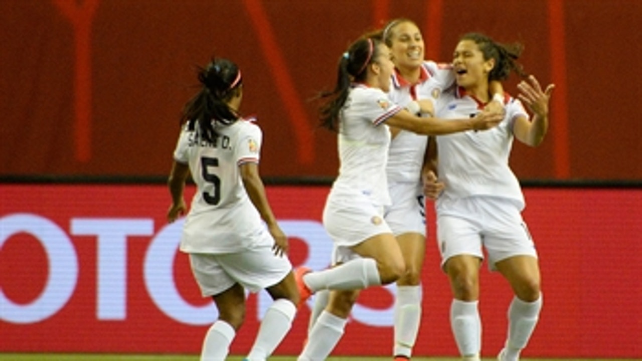 Rodriguez grabs Costa Rica equalizer against Spain - FIFA Women's World Cup 2015 Highlights