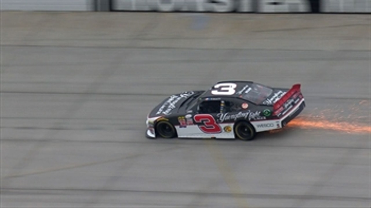 NXS: Ty Dillon Blows Tire Early - Dover 2015