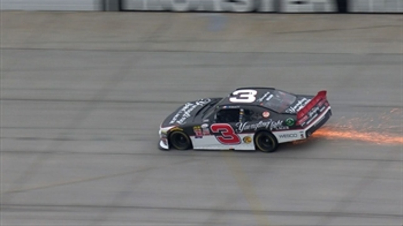 NXS: Ty Dillon Blows Tire Early - Dover 2015