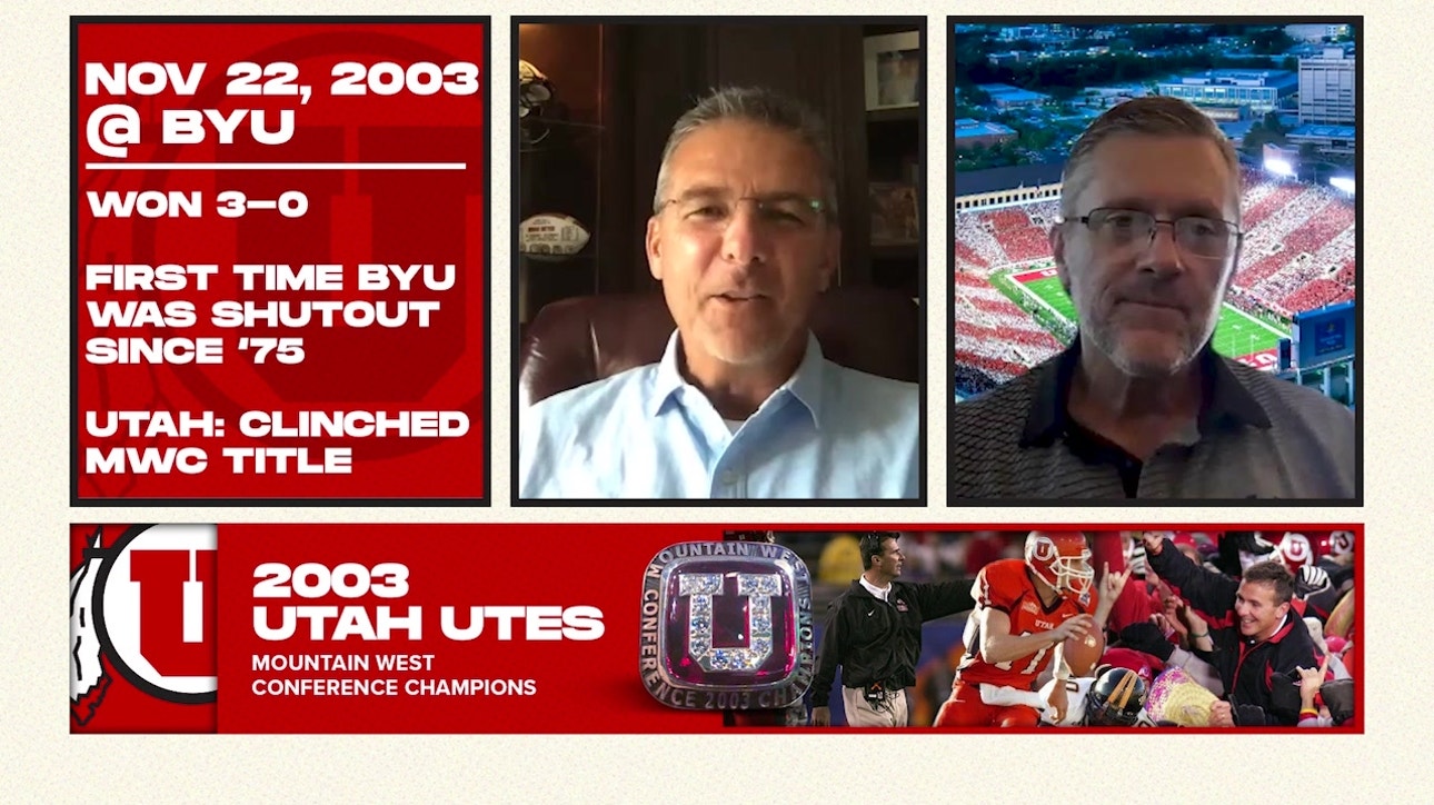 Urban Meyer recalls when Kyle Whittingham kept him from going for TD in 3-0 win over BYU