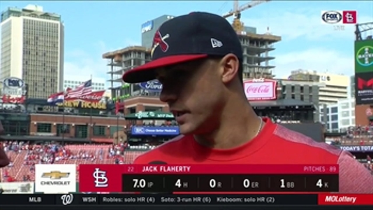 Flaherty on Cardinals taking series: 'We're in a real good spot'