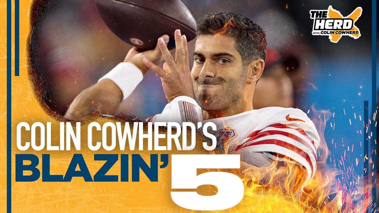 Blazing 5: Colin Cowherd Week 8 NFL Picks 2020 On Fox Sports