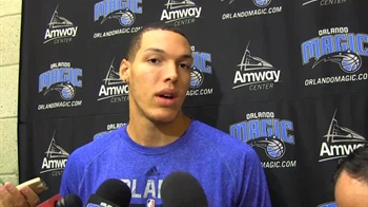Aaron Gordon frustrated about missing start of Magic training camp