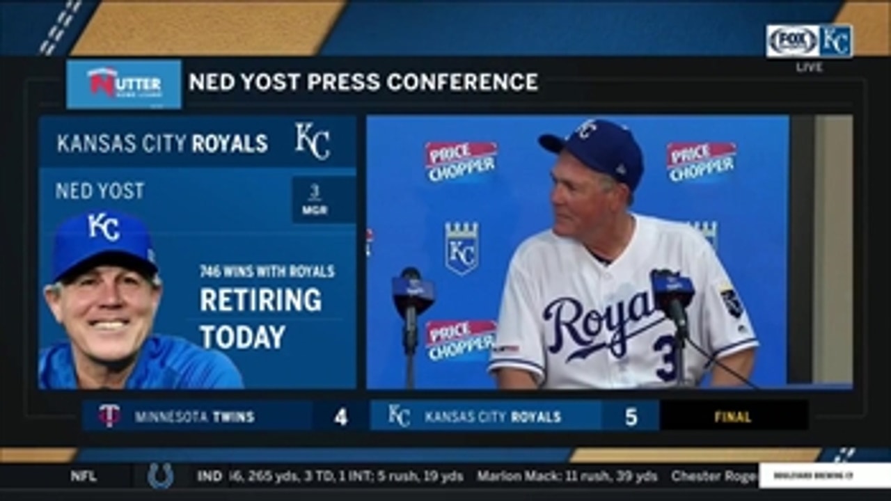 Ned Yost: 'It's hard for me to say goodbye'