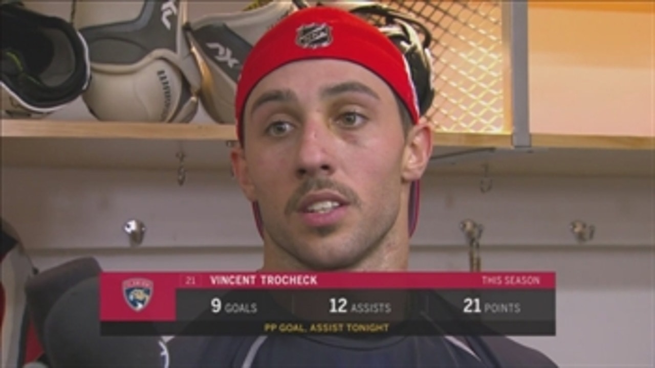 Vincent Trocheck: The goals they scored tonight were on us