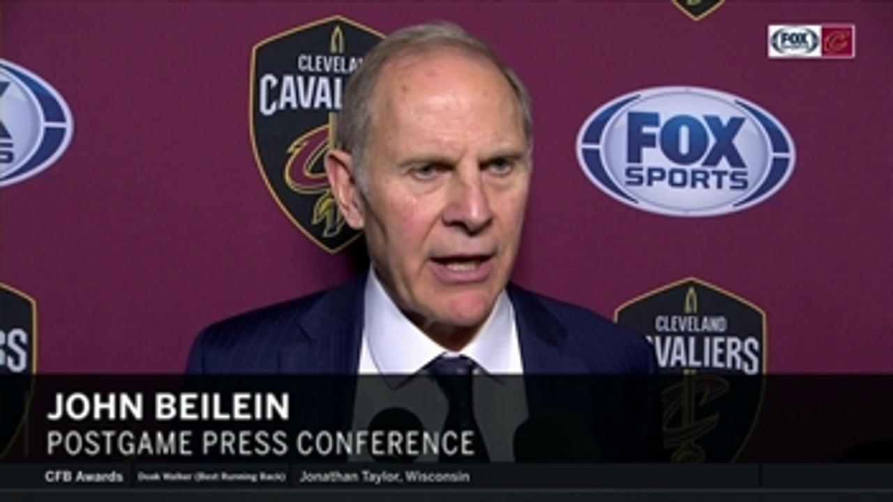 John Beilein calls Cavs' OT win in San Antonio 'a gritty performance'