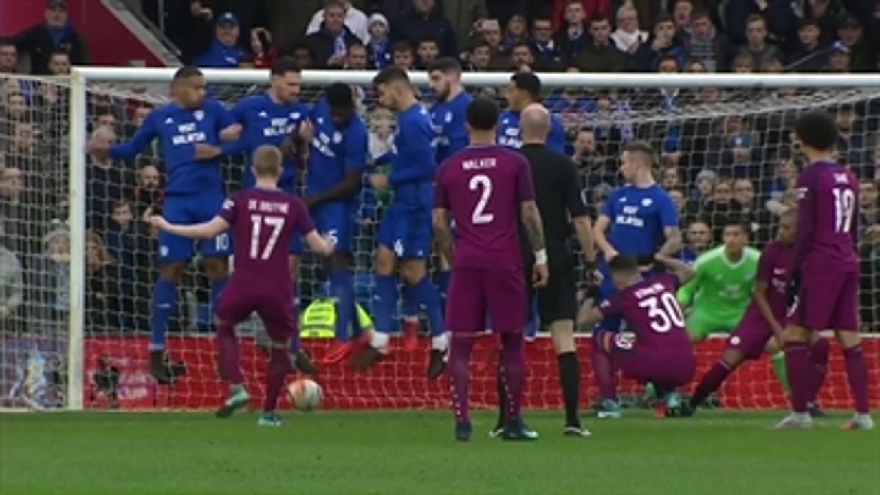 Cardiff City vs. Manchester City ' 2017-18 FA Cup Highlights