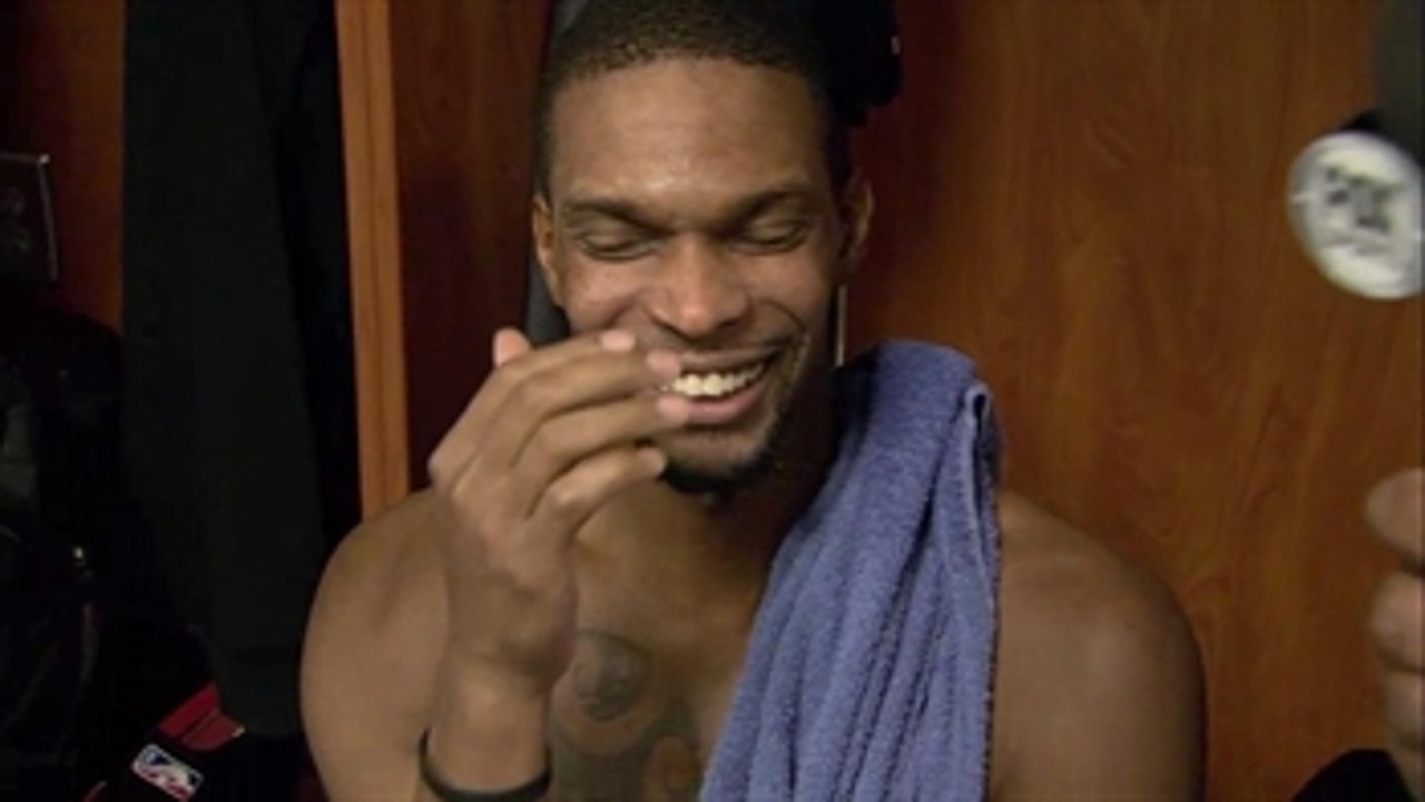 Chris Bosh: 'I have to give credit to our defense'