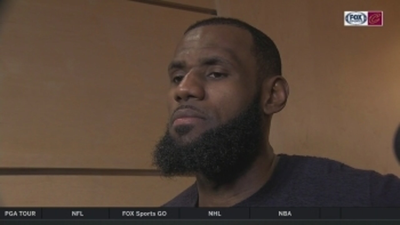 LeBron James after home loss to Sixers: 'We have to clean up some things.'