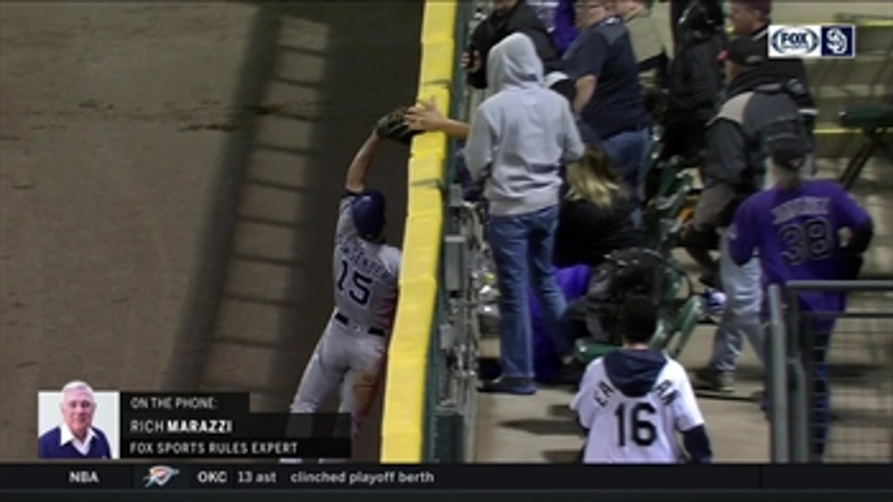 Rich Marazzi on Carlos Gonzalez's controversial home run