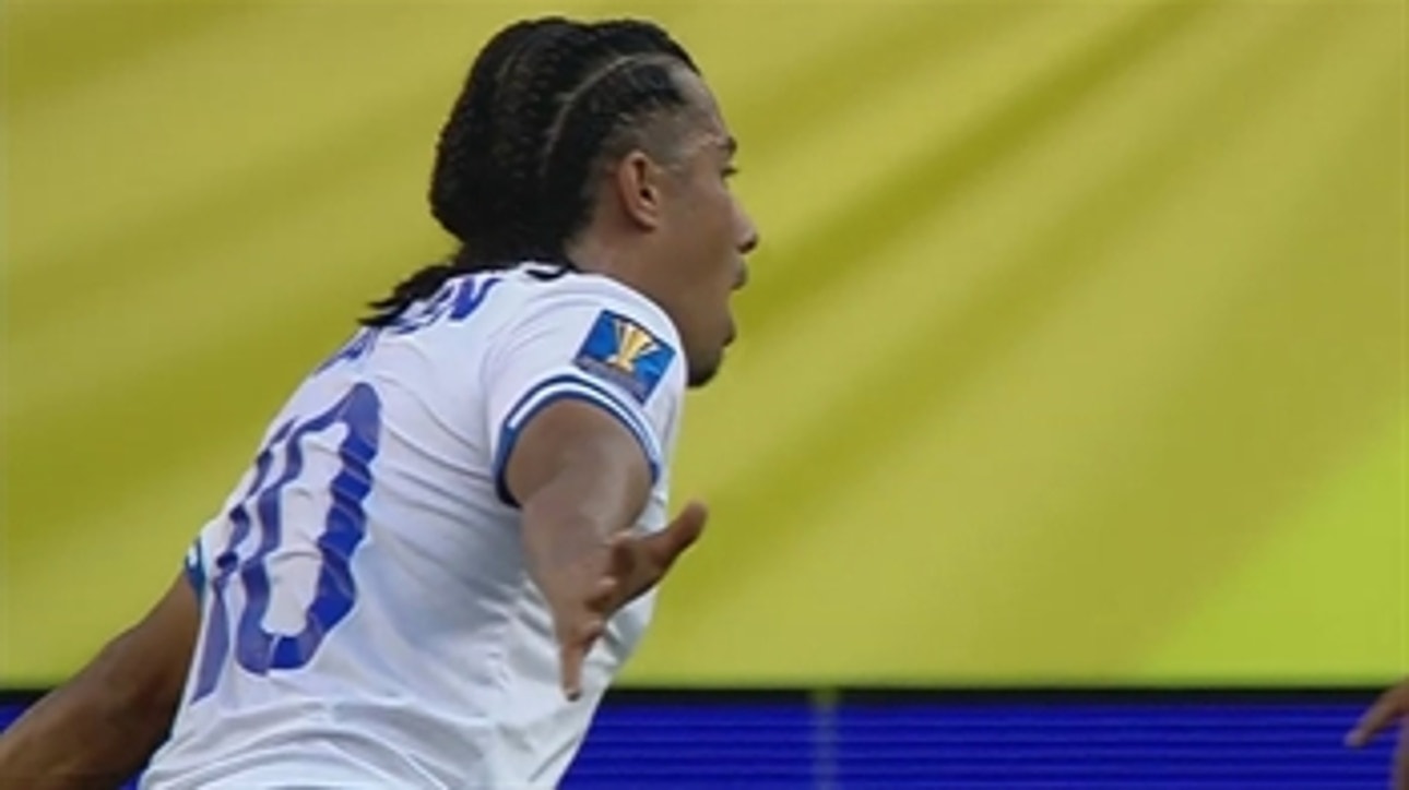 Gerson Mayen gives El Salvador the lead vs. Curacao ' 2017 CONCACAF Gold Cup Highlights