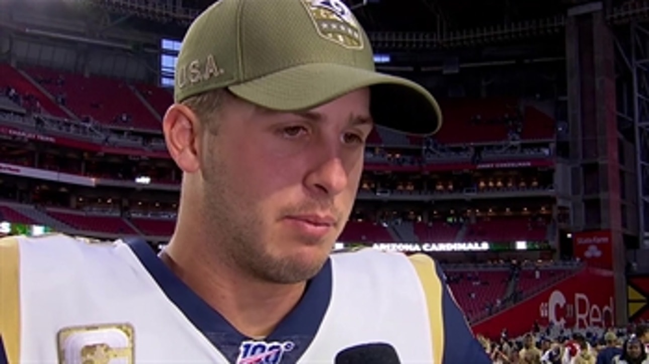 Jared Goff reflects on breakout 424-yard performance in Rams blowout win