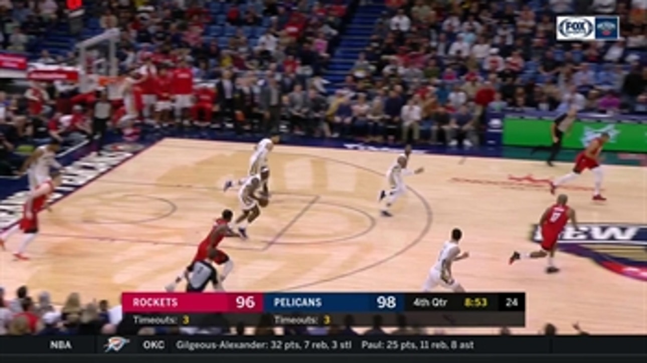HIGHLIGHTS: Jrue Holiday with the Huge Putback SLAM