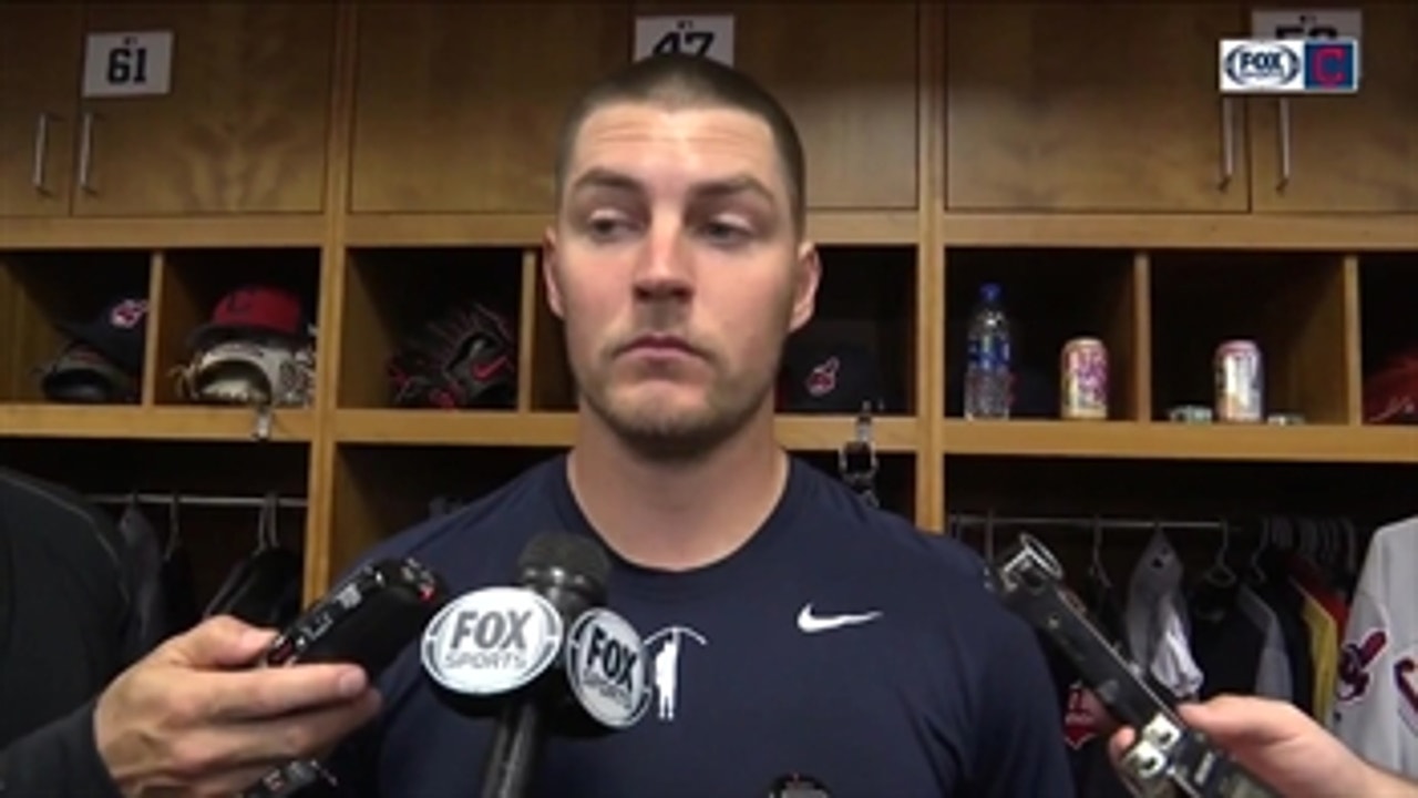 Trevor Bauer not pleased with his outing but is glad Indians got the win