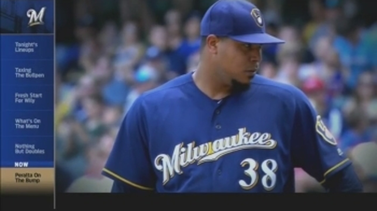 Wily Peralta talks about his climb back to the big leagues