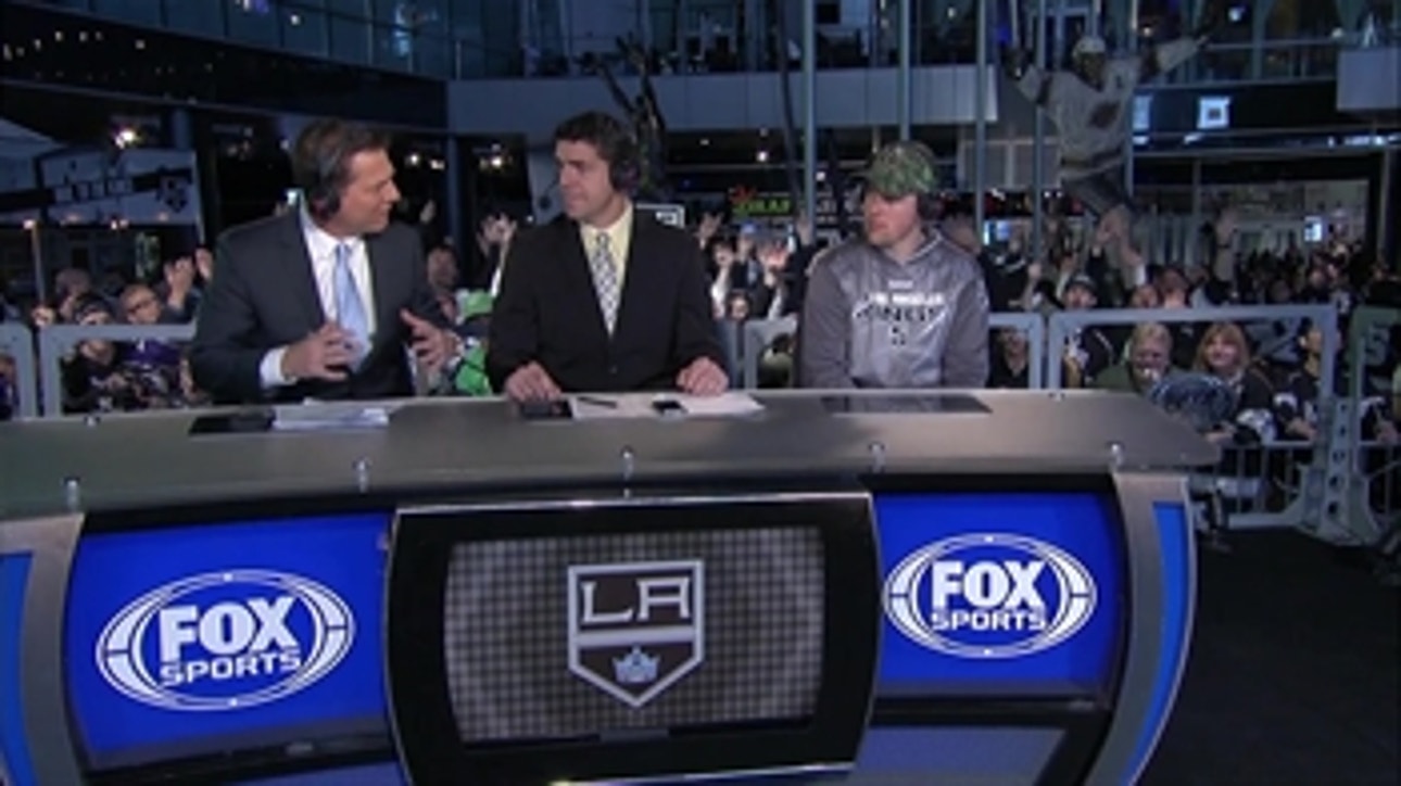 Tanner Pearson joins 'Kings Live' set after win over Islanders