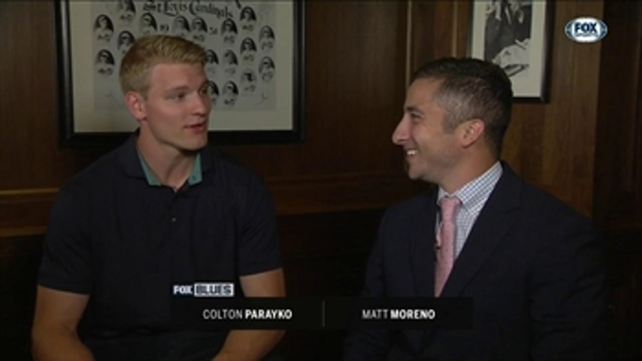 Colton Parayko: 'I'm excited to get things rolling'
