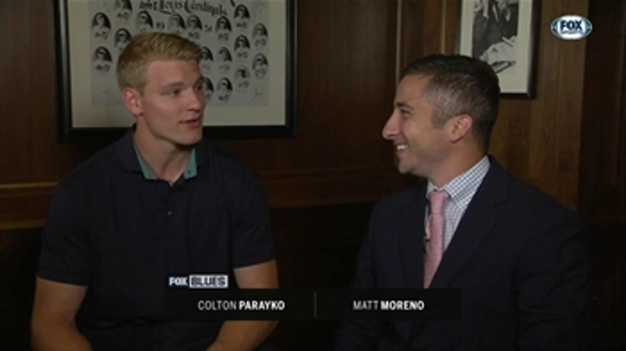 Colton Parayko: 'I'm excited to get things rolling'