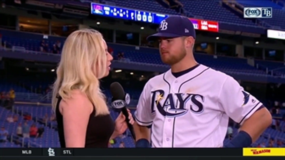 Rays' Christian Arroyo starts at shortstop, goes 3-for-3 vs. Twins