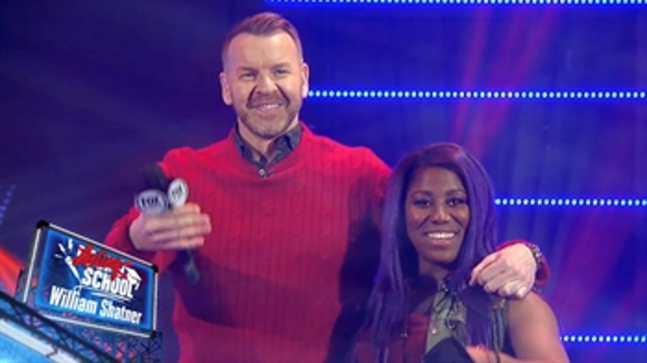 William Shatner turns the tables & takes Christian, Ember Moon to Acting School | WWE BACKSTAGE