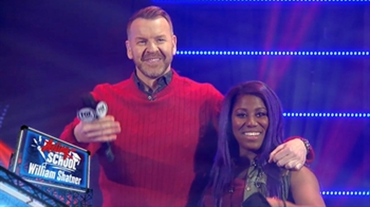 William Shatner turns the tables & takes Christian, Ember Moon to Acting School | WWE BACKSTAGE