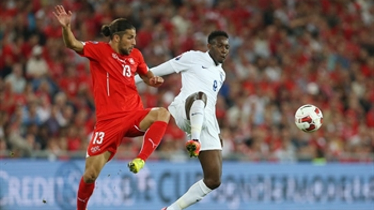 Welbeck hands England 1-0 lead against Switzerland