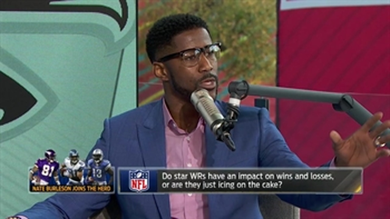 Nate Burleson tells you why receivers act like divas ' THE HERD