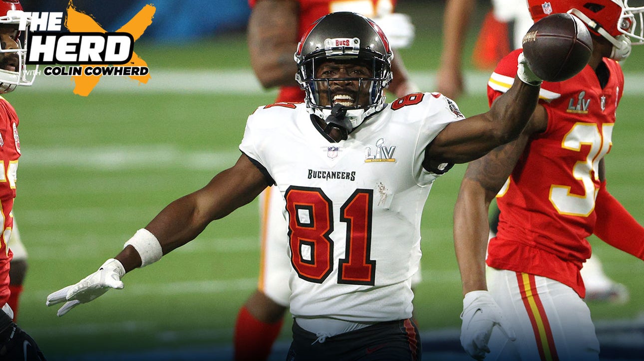 Colin on AB re-signing with Tampa Bay: 'Bucs are all in on a back-to-back Super Bowl win' ' THE HERD