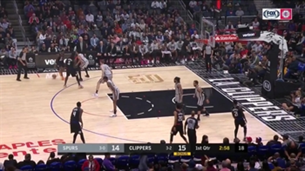 HIGHLIGHTS: Clippers bounce back, beat Spurs 103-97