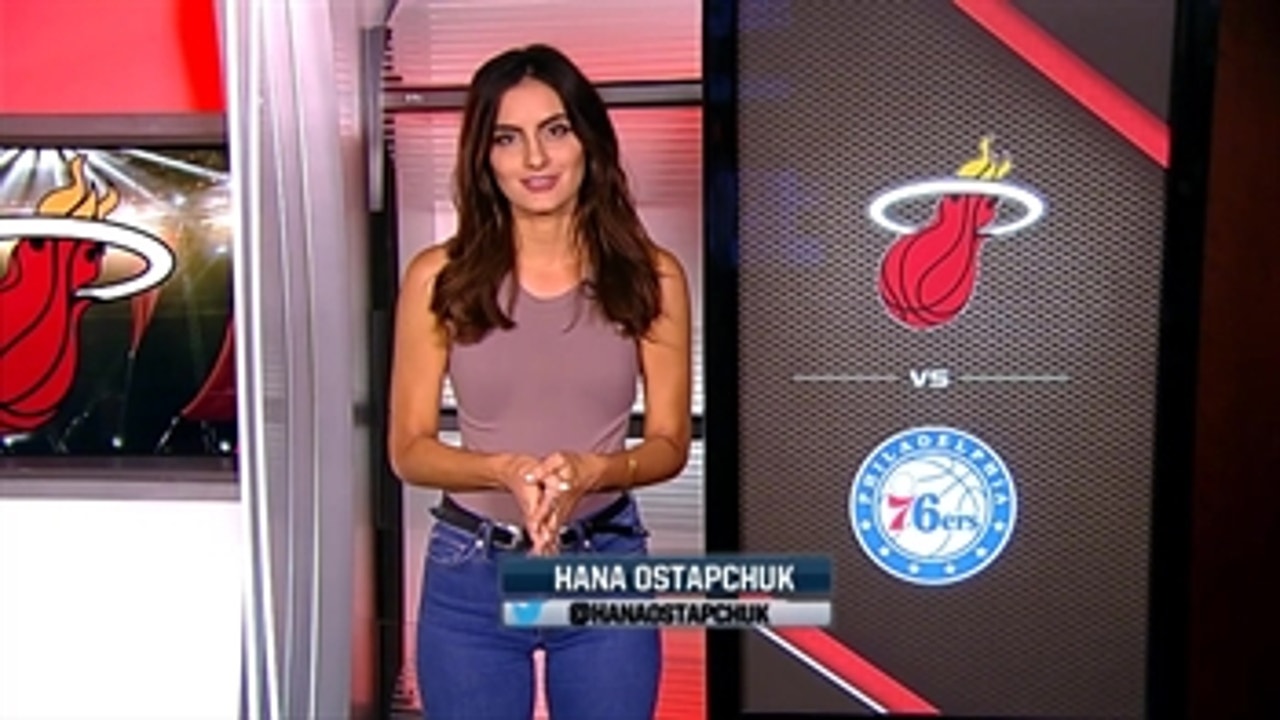 Miami Heat vs. Philadelphia 76ers 6 30 p.m. FOX Sports Sun
