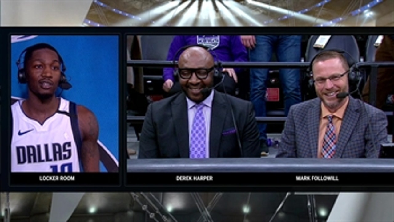 Dorian Finney-Smith talks Dallas' 127-123 Win over Kings