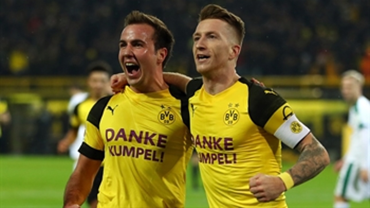 Marco Reus and Gotze teamup for Dortmund's second goal ' 2018-19 Bundesliga Highlights