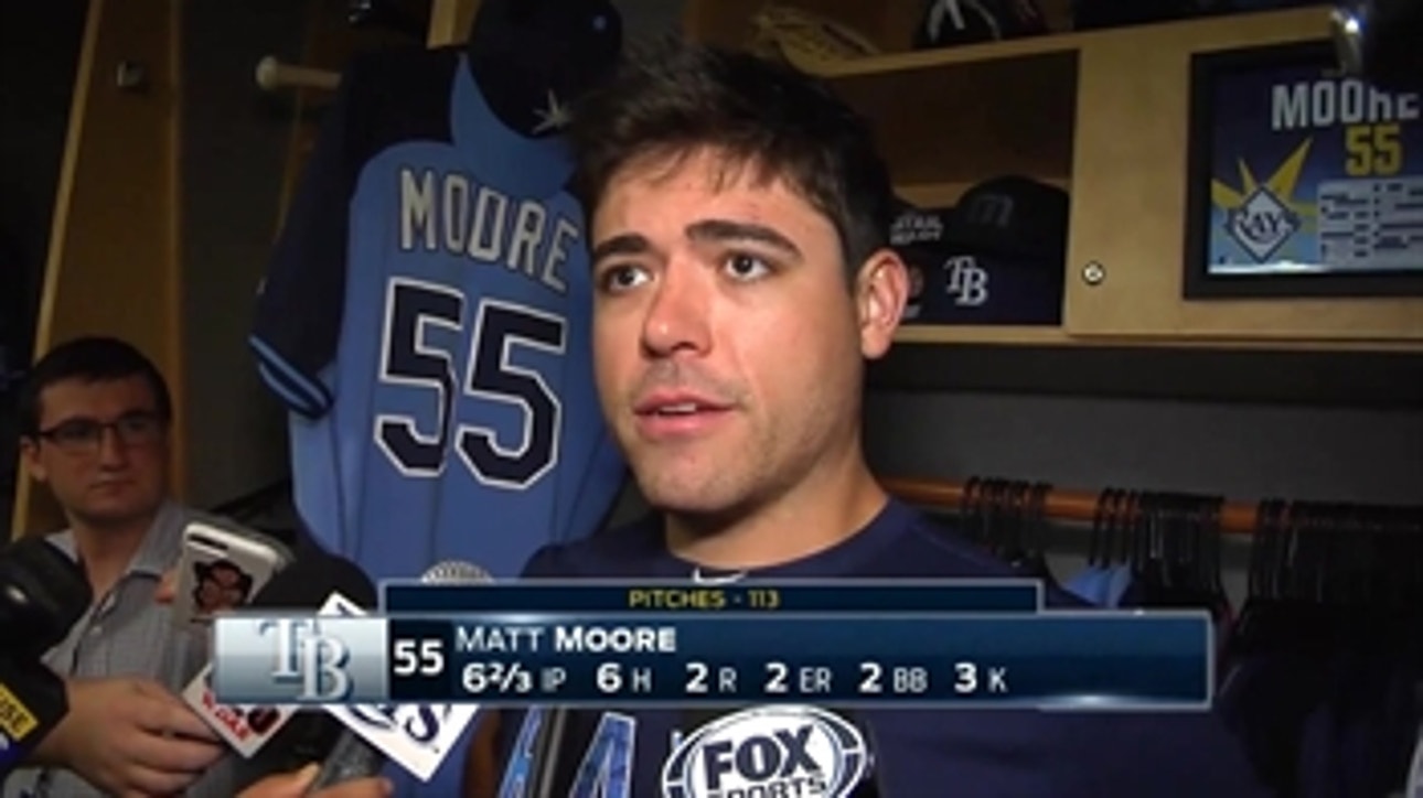 Matt Moore turns in another quality start for Rays