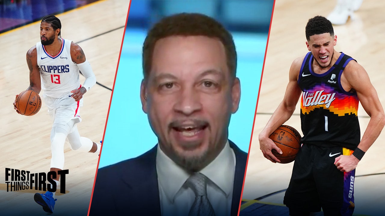 Chris Broussard reveals his pick for Clippers & Suns' Western Conference Finals ' FIRST THINGS FIRST