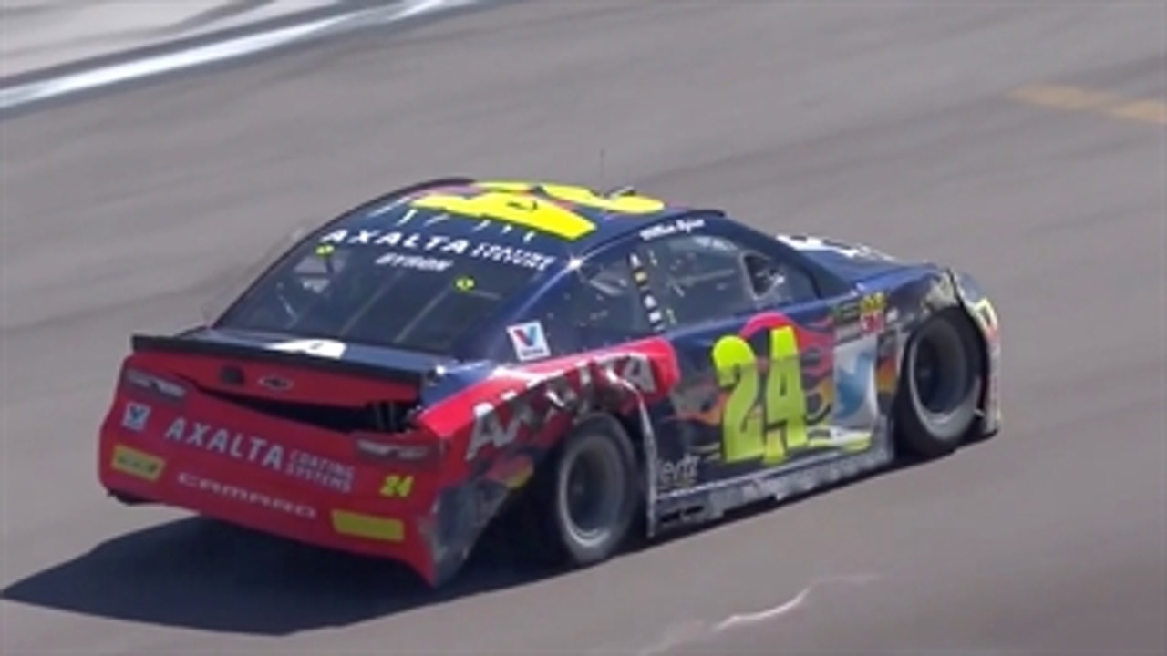 William Byron smacks the outside wall | 2018 LAS VEGAS